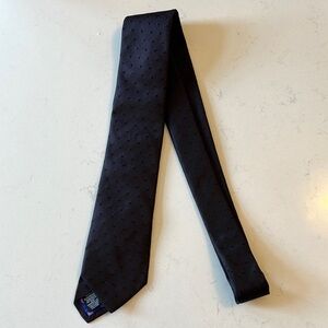 Ted baker mens Italian silk tie deep purple color